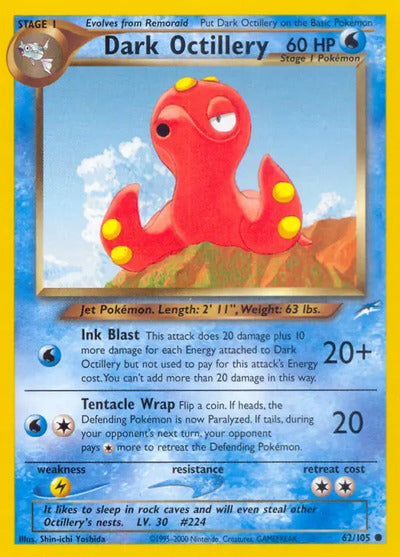 Dark Octillery 062/105 Unlimited Neo Destiny