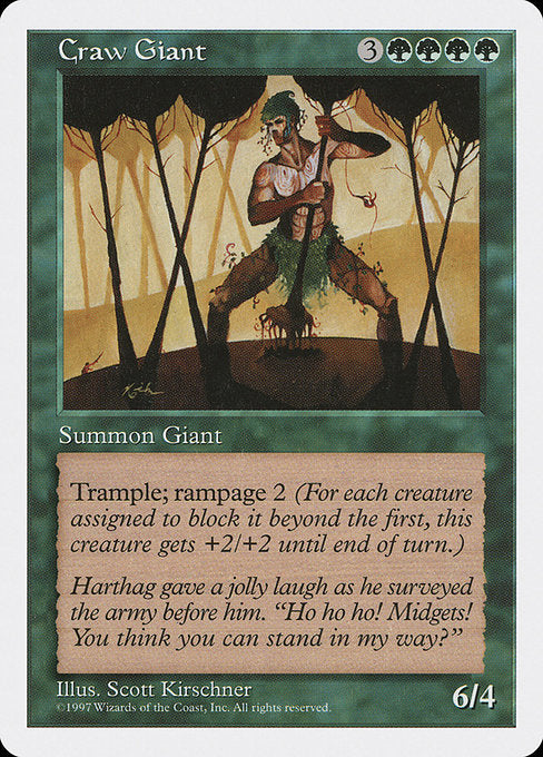 5ED: Craw Giant