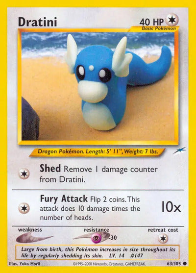 Dratini 063/105 Unlimited Neo Destiny