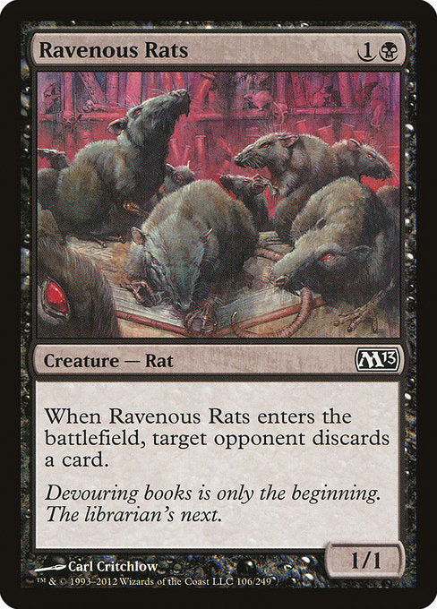 M13: Ravenous Rats (Foil)