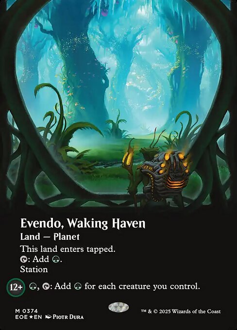 EOE: Evendo, Waking Haven (Borderless) (Galaxy Foil)