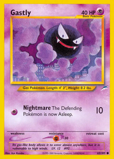 Gastly 065/105 Unlimited Neo Destiny