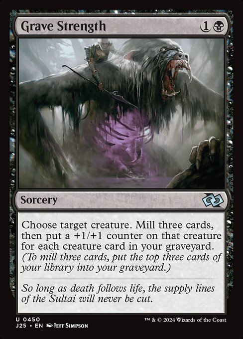 J25: Grave Strength