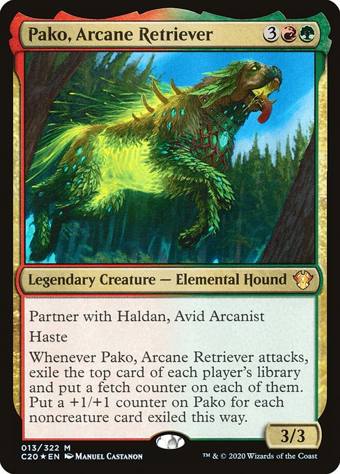 C20: Pako, Arcane Retriever (Foil)