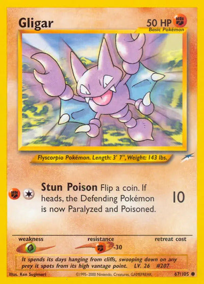 Gligar 067/105 Unlimited Neo Destiny
