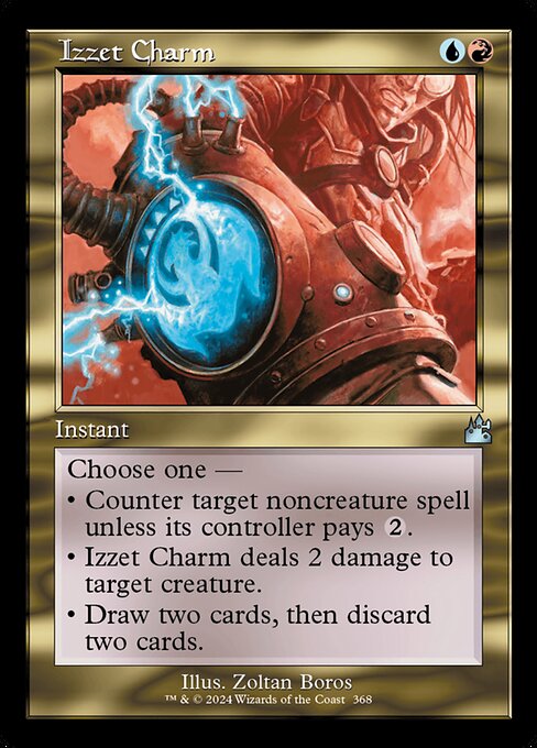 RVR: Izzet Charm (Retro Frame)