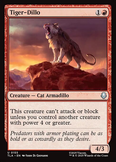 TLA: Tiger-Dillo (Foil)