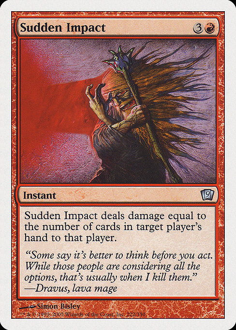 9ED: Sudden Impact