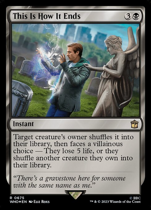 WHO: This Is How It Ends (Surge Foil)