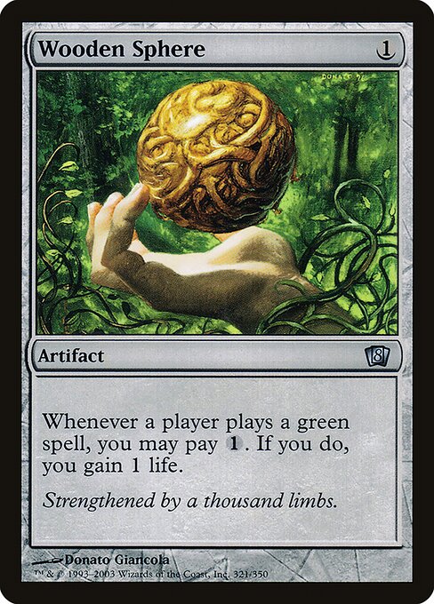 8ED: Wooden Sphere (Foil)