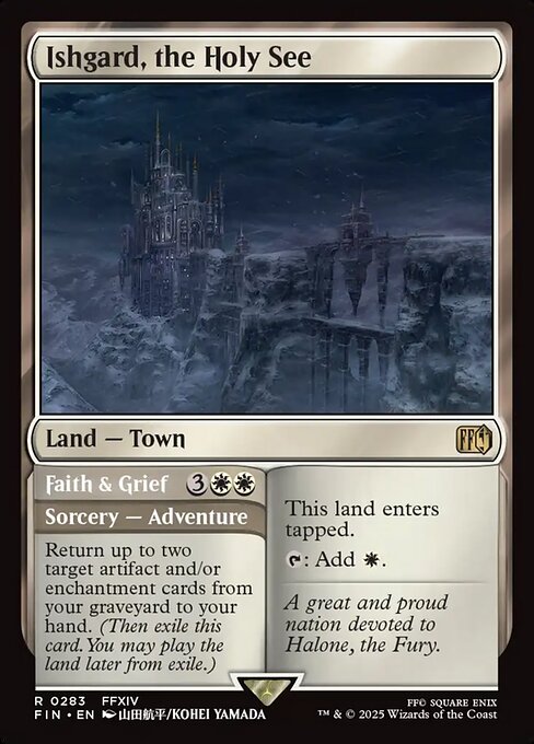 FIN: Ishgard, the Holy See (Foil)