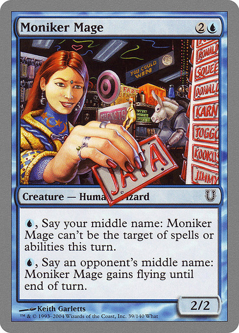 UNH: Moniker Mage (Foil)