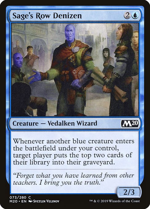 M20: Sage's Row Denizen (Foil)