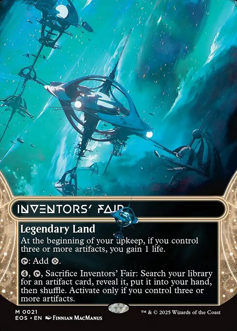 EOS: Inventors' Fair (0021) (Borderless) (Foil)