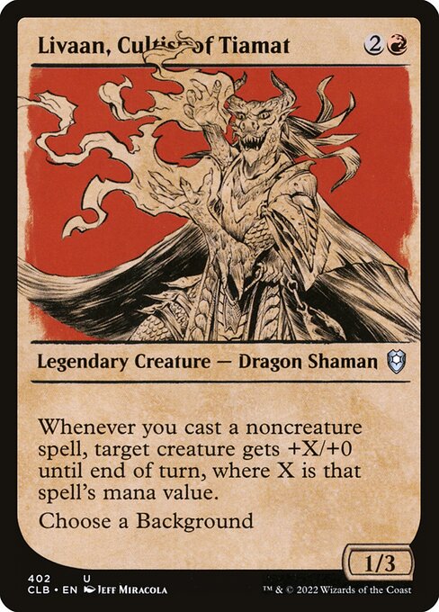 CLB: Livaan, Cultist of Tiamat (Showcase) (Foil)