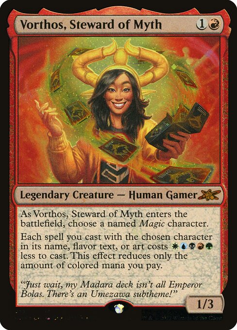 UNF: Vorthos, Steward of Myth (Galaxy Foil)