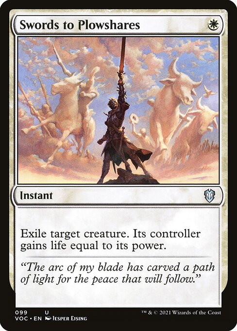 VOC: Swords to Plowshares
