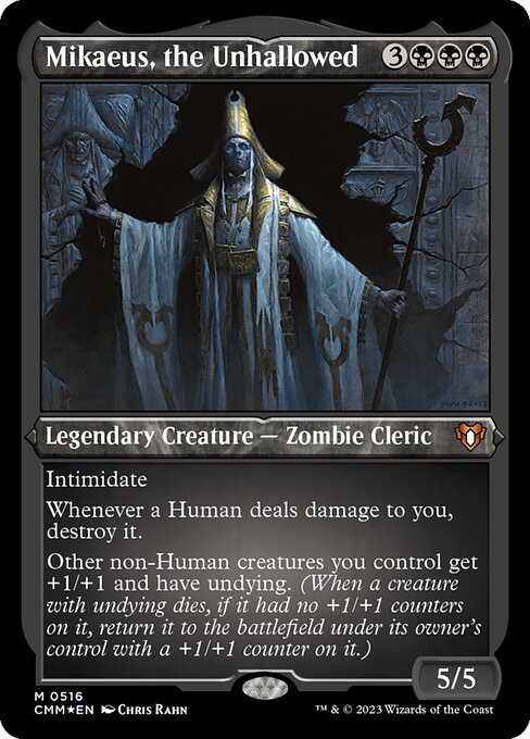 CMM: Mikaeus, the Unhallowed (Foil Etched)