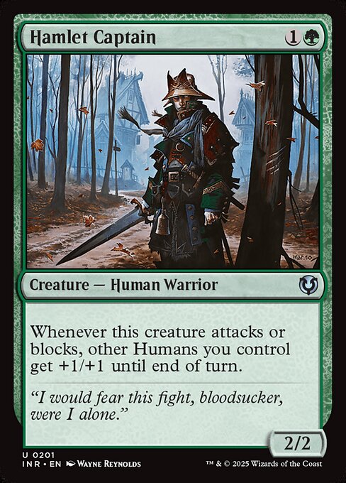 INR: Hamlet Captain