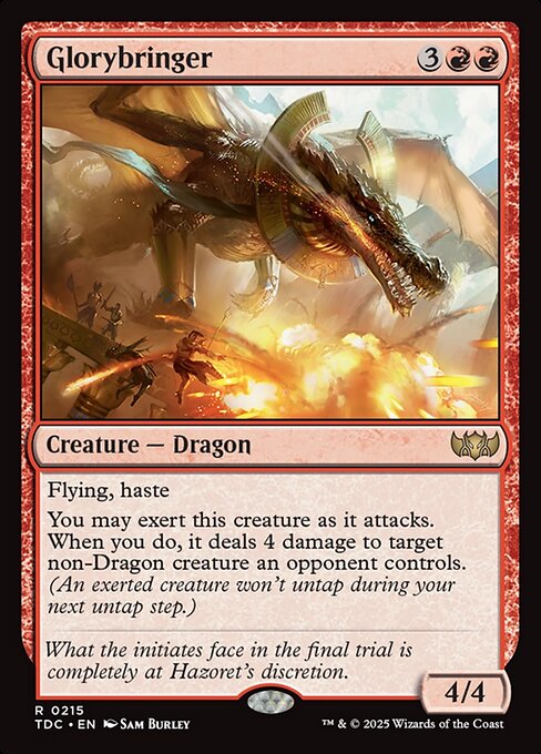 TDC: Glorybringer