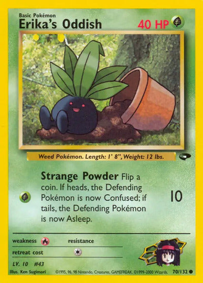 Erika's Oddish 070/132 Unlimited Gym Challenge