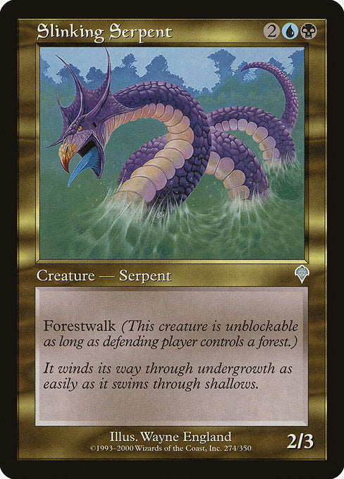 INV: Slinking Serpent (Foil)
