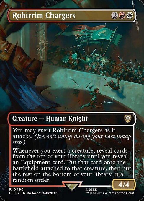 LTC: Rohirrim Chargers (Borderless) (Foil)