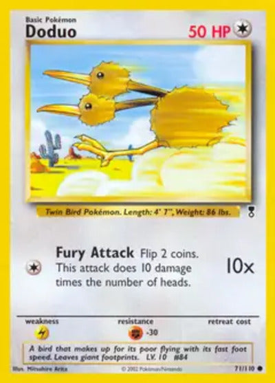Doduo 071/110 Unlimited Legendary Collection