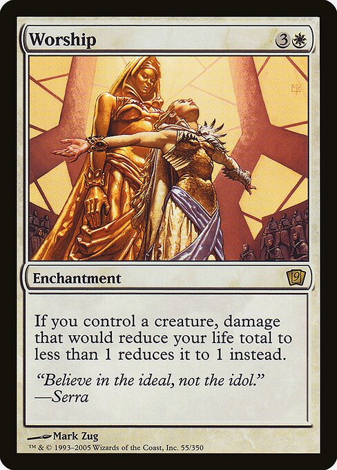 9ED: Worship (Foil)
