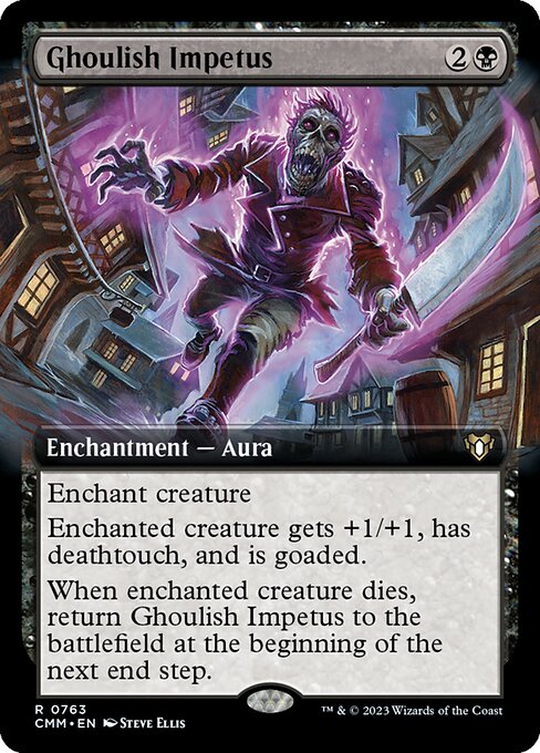 CMM: Ghoulish Impetus (Extended Art) (Foil)