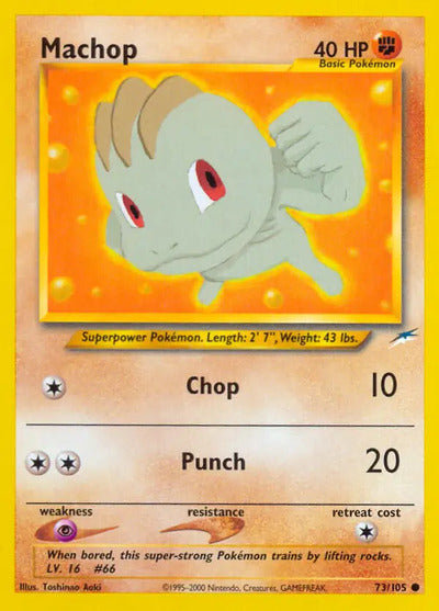 Machop 073/105 Unlimited Neo Destiny