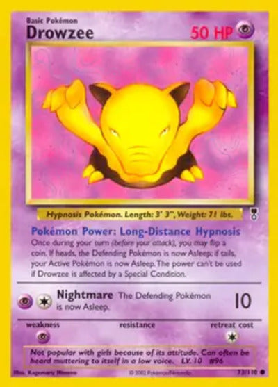 Drowzee 073/110 Unlimited Legendary Collection