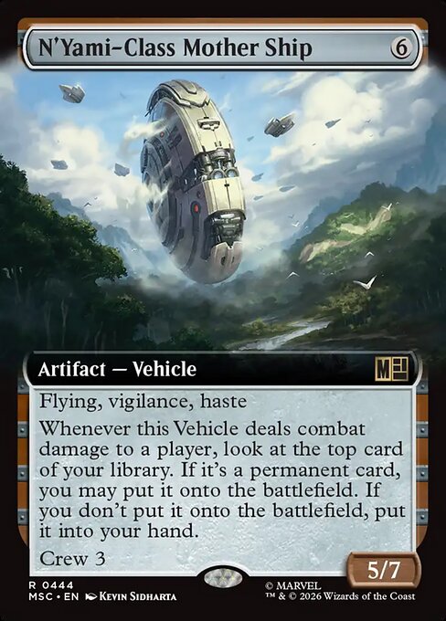 MSC: N'Yami-Class Mother Ship (Extended Art)