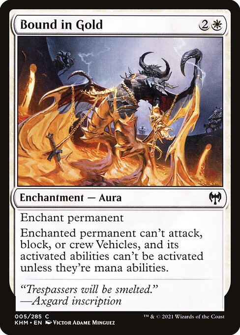 KHM: Bound in Gold (Foil)
