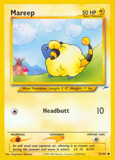 Mareep 075/105 Unlimited Neo Destiny