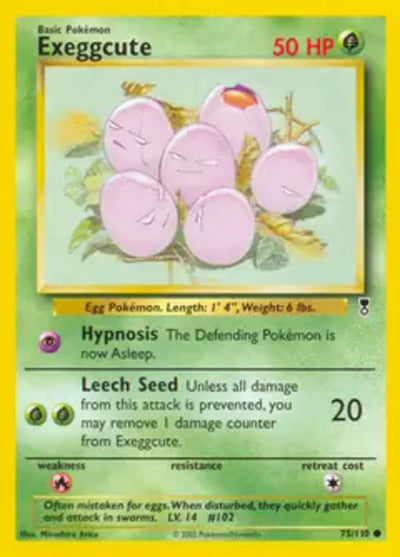 Exeggcute 075/110 Unlimited Legendary Collection