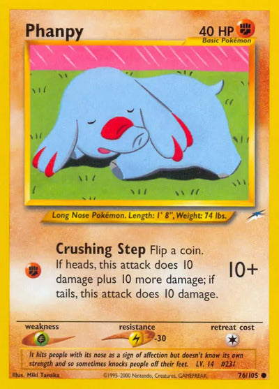 Phanpy 076/105 Unlimited Neo Destiny