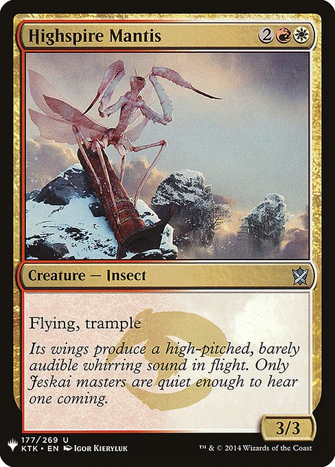PLST: Highspire Mantis