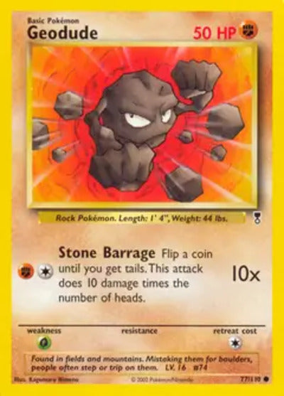 Geodude 077/110 Unlimited Legendary Collection