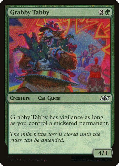 UNF: Grabby Tabby (Galaxy Foil)