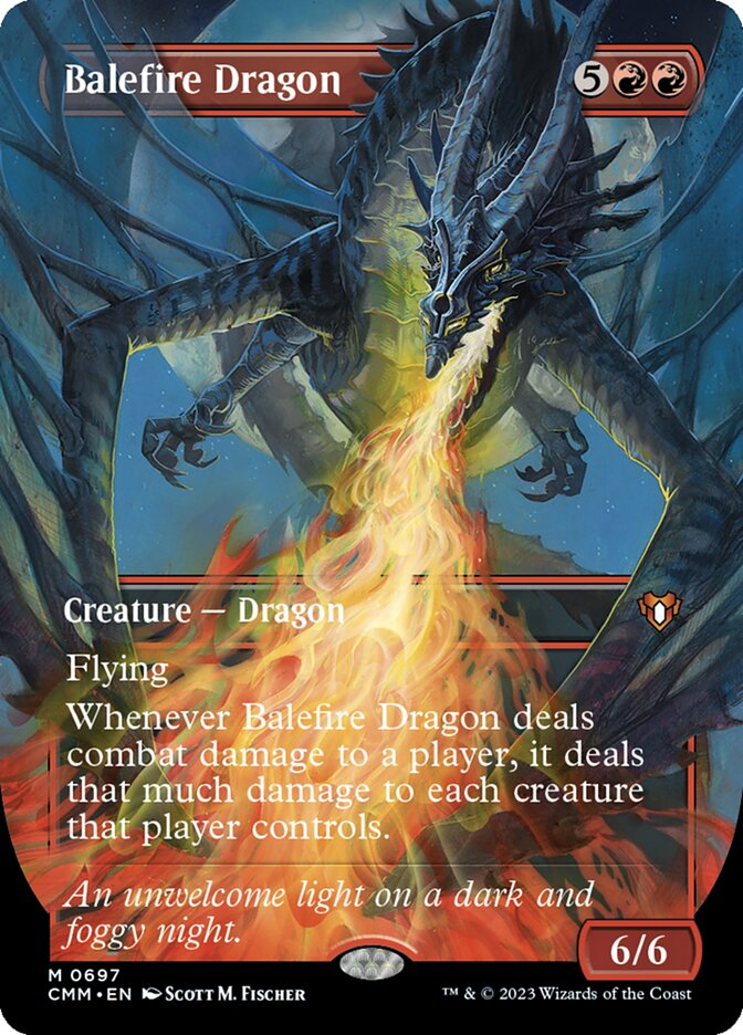 Balefire Dragon (Borderless) :: CMM