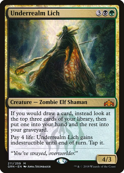 GRN: Underrealm Lich (Foil)