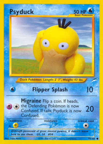 Psyduck 079/105 Unlimited Neo Destiny