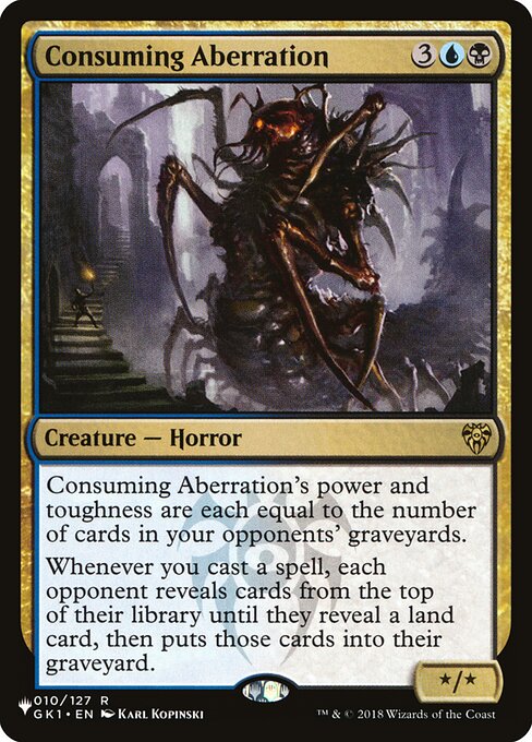 PLST: Consuming Aberration