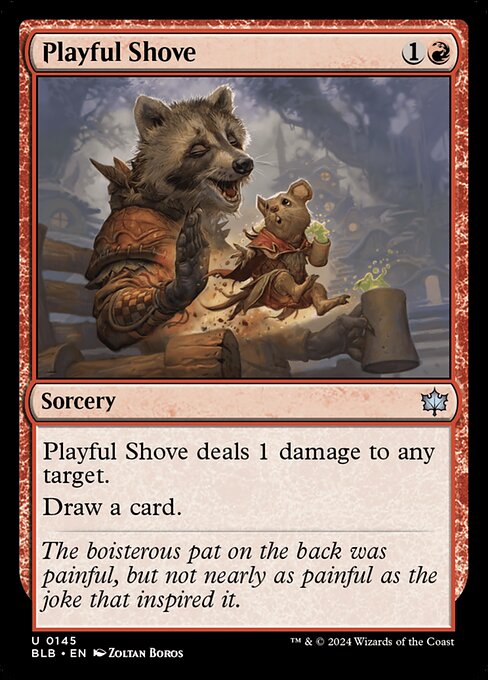 BLB: Playful Shove (Foil)