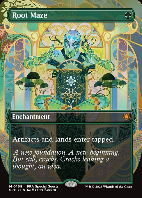 SPG: Root Maze (Borderless) (Foil)
