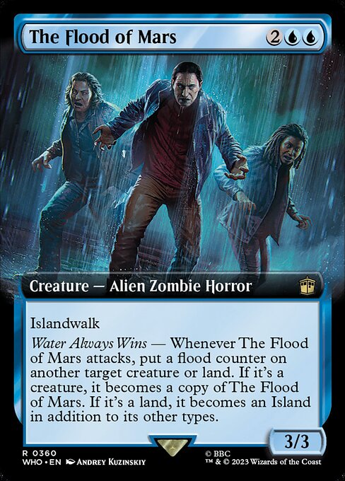 WHO: The Flood of Mars (Extended Art) (Foil)