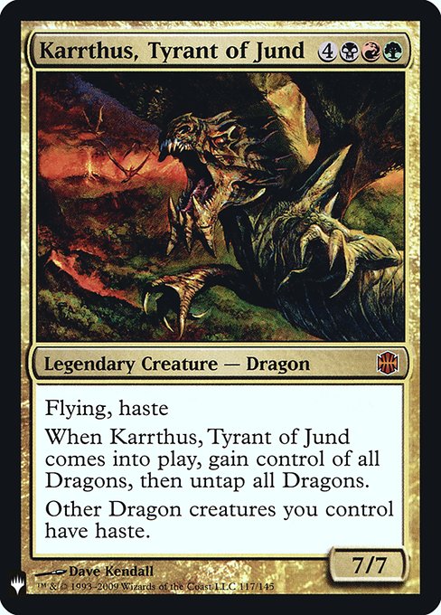 PLST: Karrthus, Tyrant of Jund (Foil)