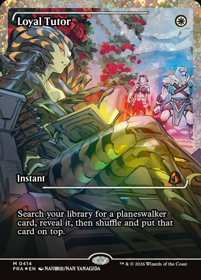 FRA: Loyal Tutor (Showcase) (Fracture Foil)
