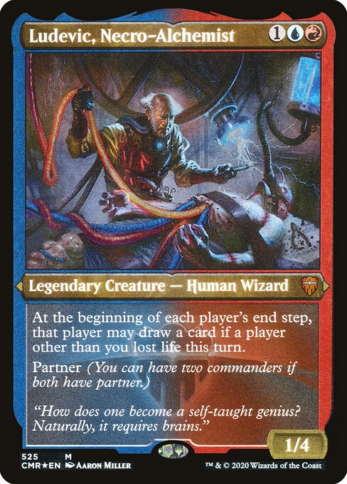 CMR: Ludevic, Necro-Alchemist (Foil Etched)